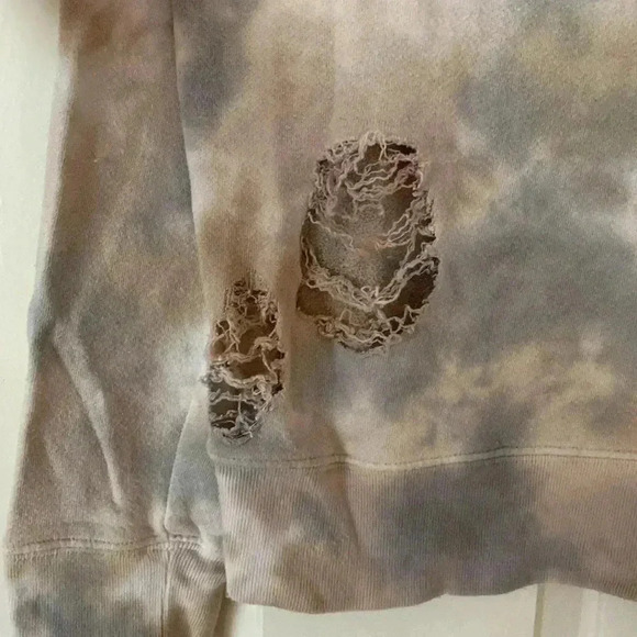 niphilanthropy Blackbird Sweatshirt in Cloudy Haze Tie Dye - Picture 8 of 13
